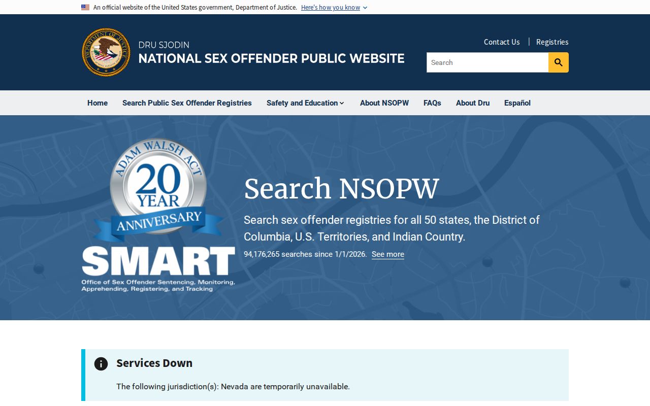 National sex offender registry search for Pittsylvania County checks